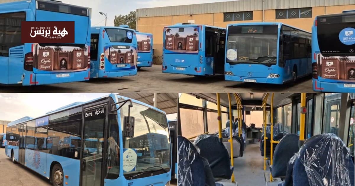 Oujda Mayor Launches Urban Buses