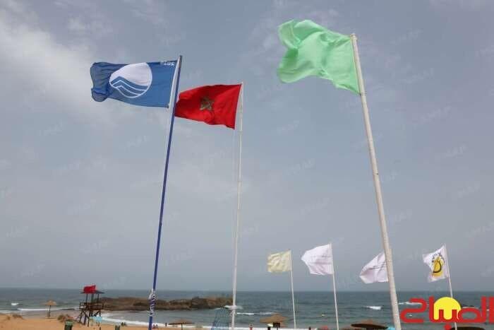 Al-Walida hoists blue flag at Great Beach