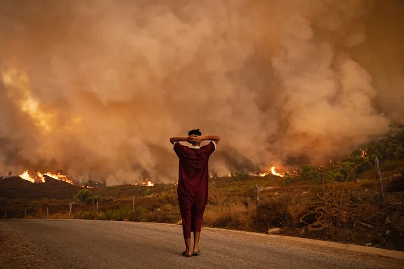 ANEF reports fires in Morocco