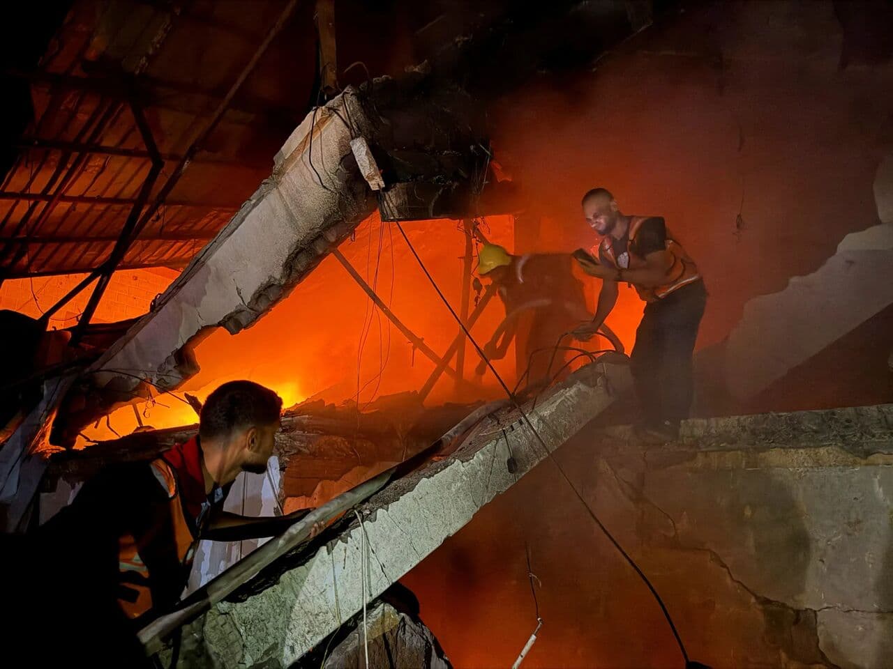 Israeli Raids Kill 12 in Gaza