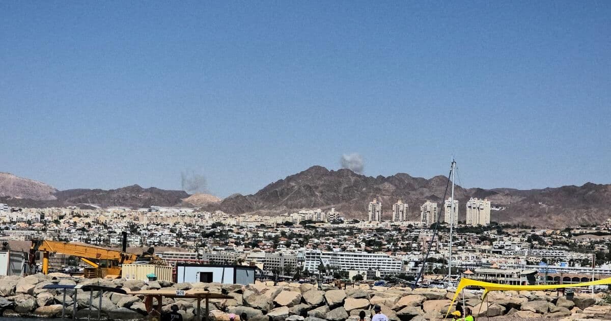 Iran targets Aqaba and US sites