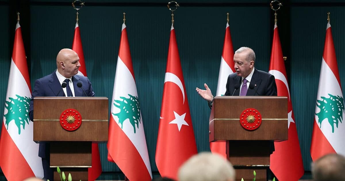 Erdogan and Aoun talk South Lebanon future