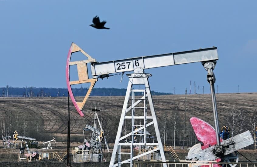 Brent crude falls over 5 percent