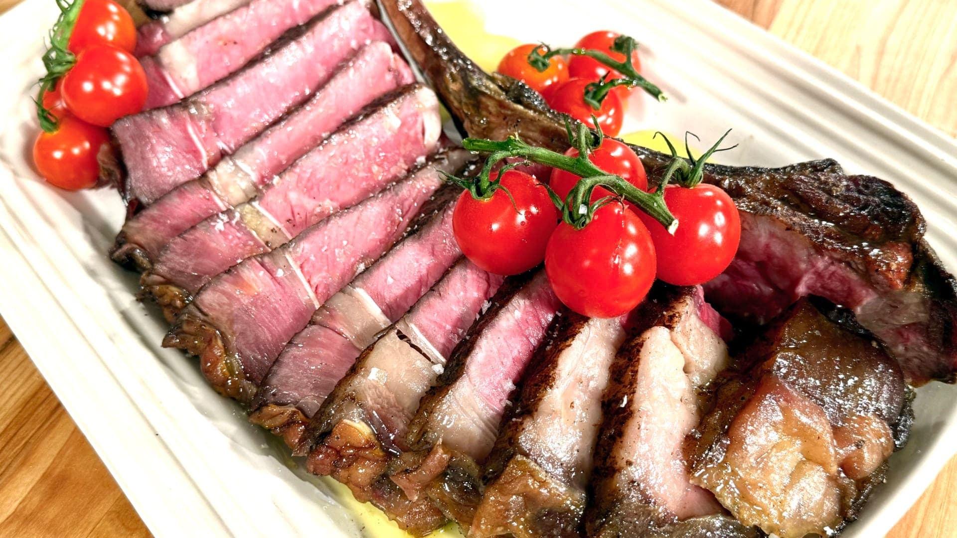Properly slicing a Ribeye steak