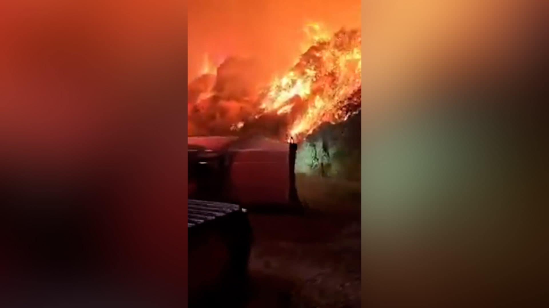 Firefighters battling Spain forest blaze