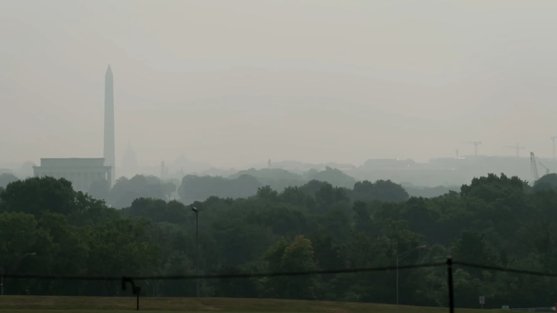 Wildfires in Canada Cause Smoke Cover Over Major American Cities Threatening Millions