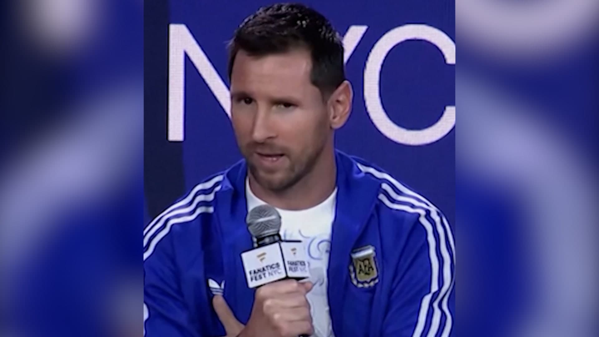 Messi comments on Amin Yamal's baby photo