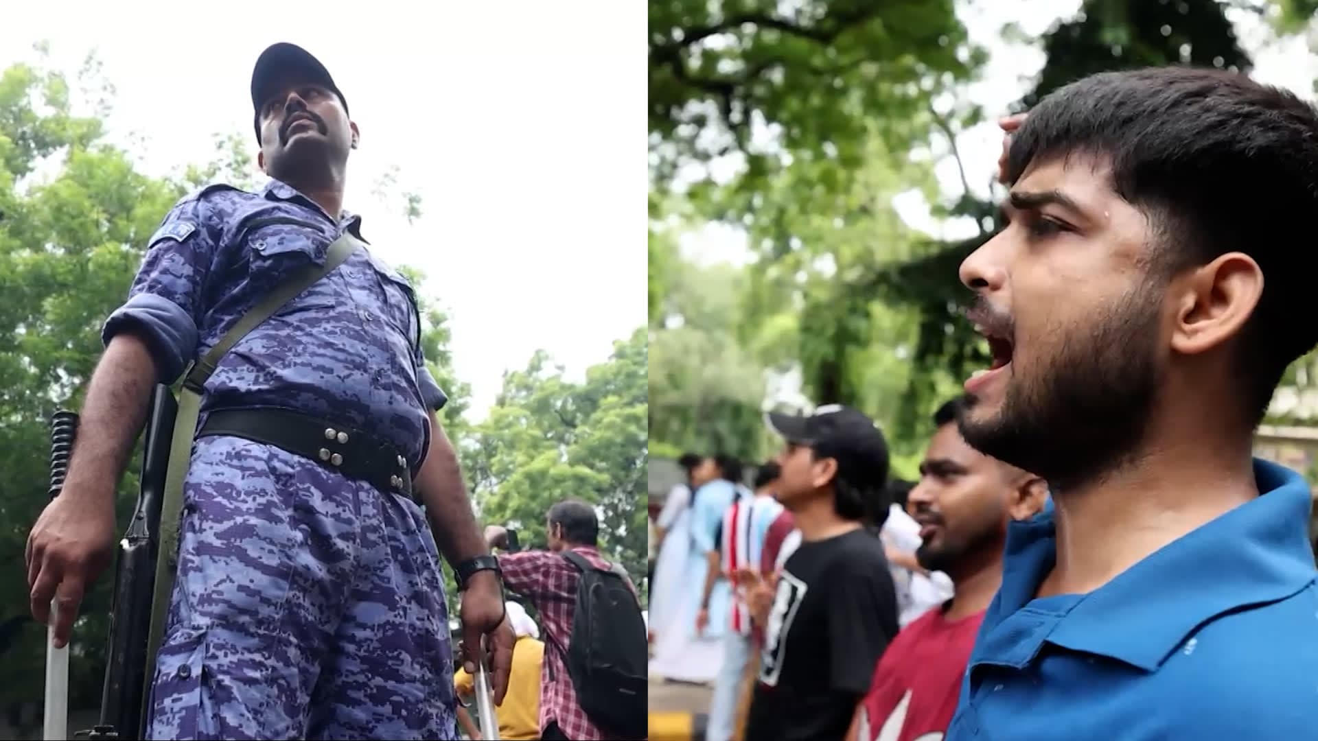 Student protests erupt in New Delhi