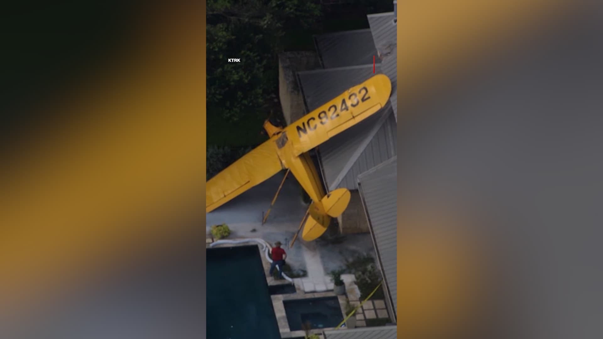 Small plane crashes into house amid failed landing