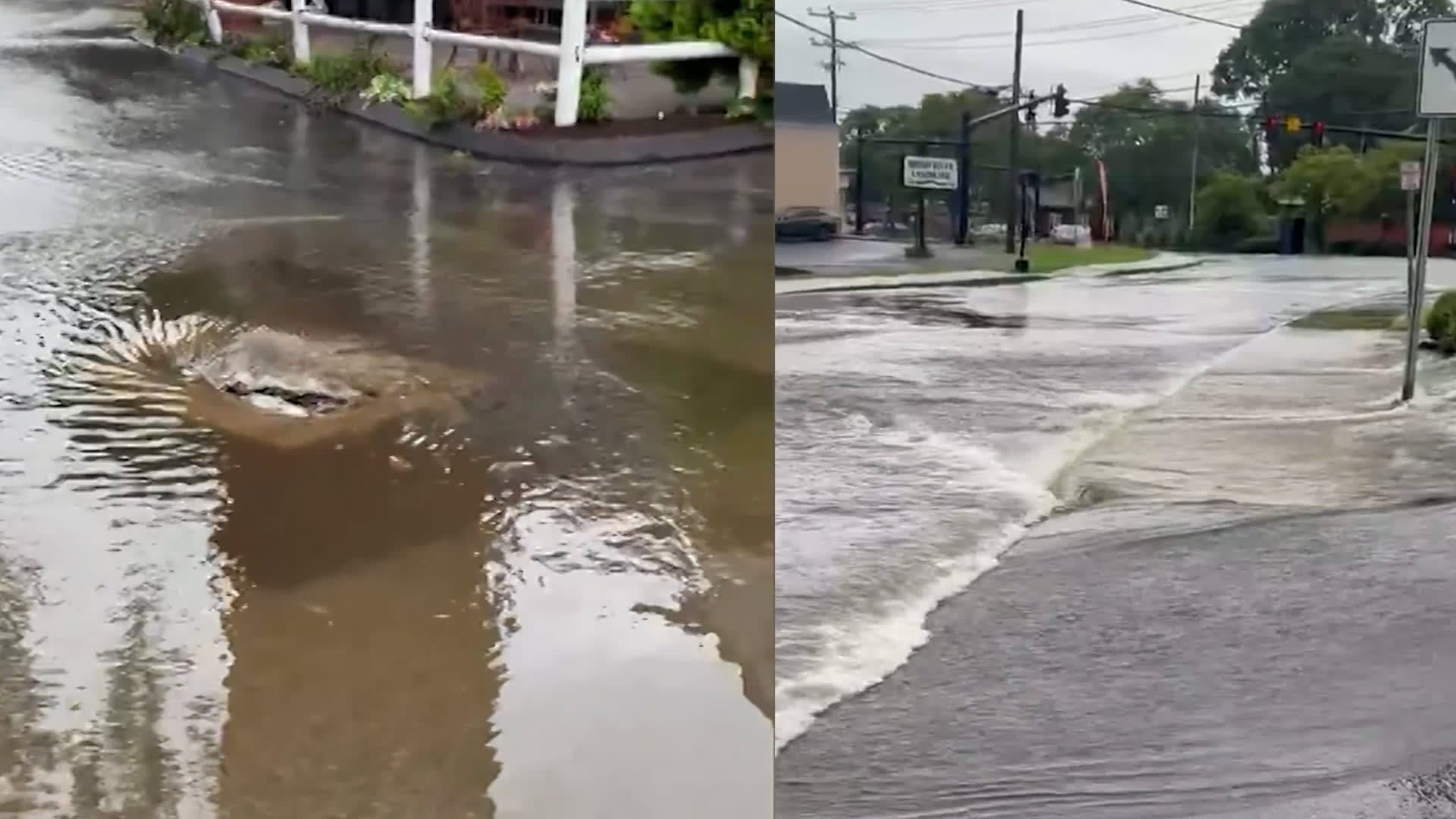 Northeast US Floods Due to Heavy Rains