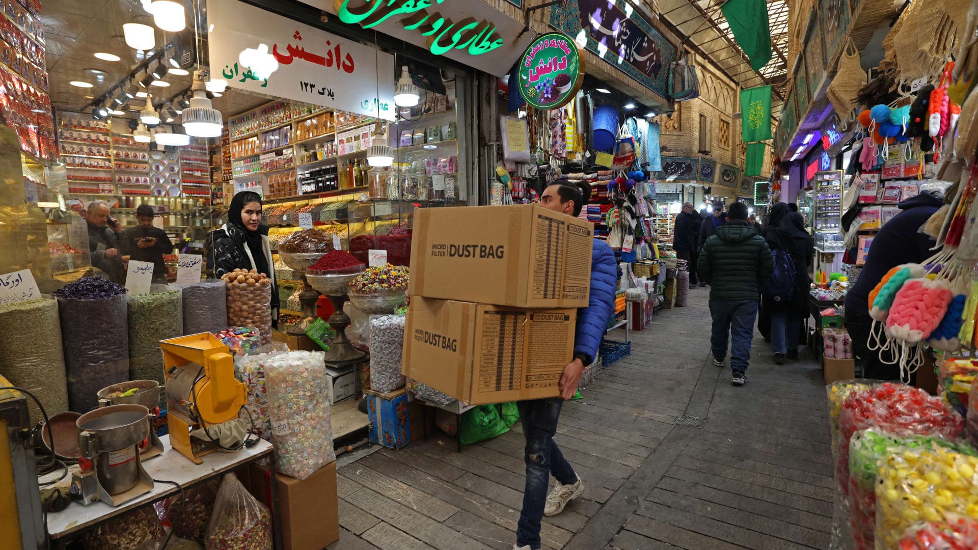 Iran food prices triple amid war