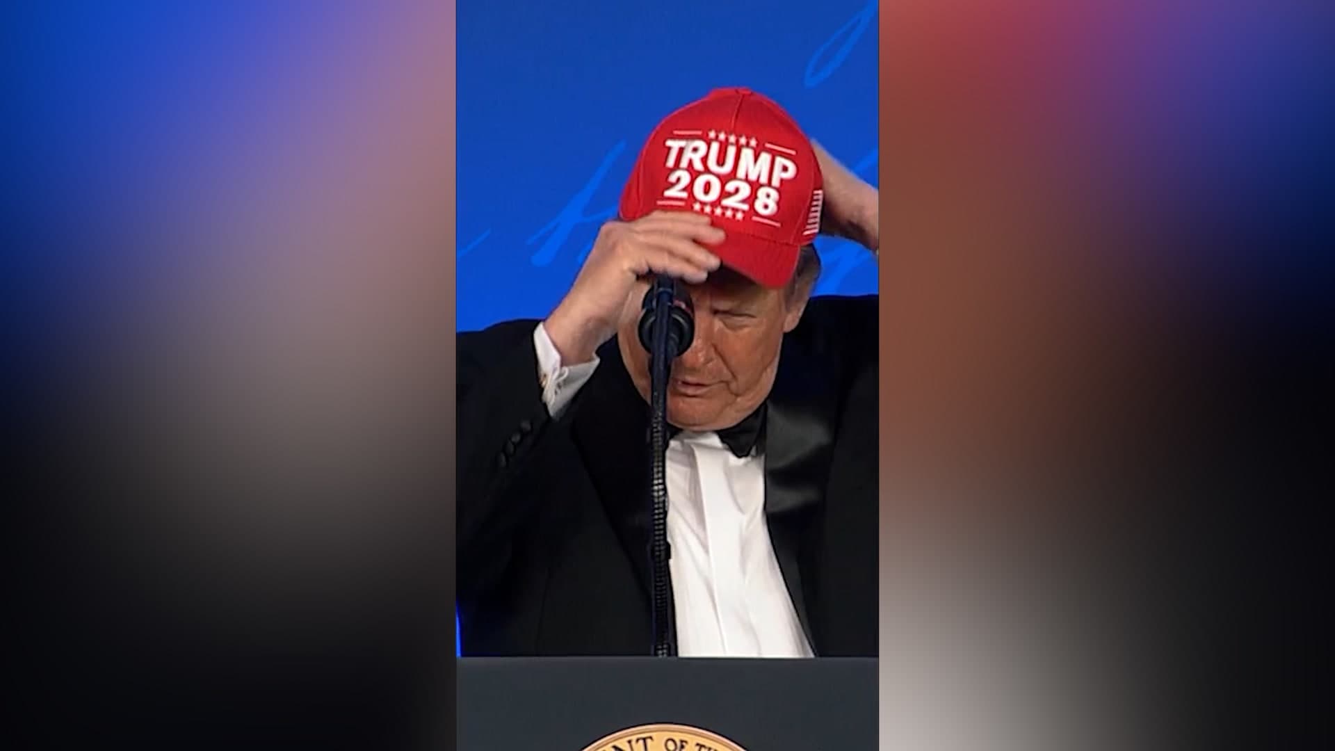Trump hints at 2028 run