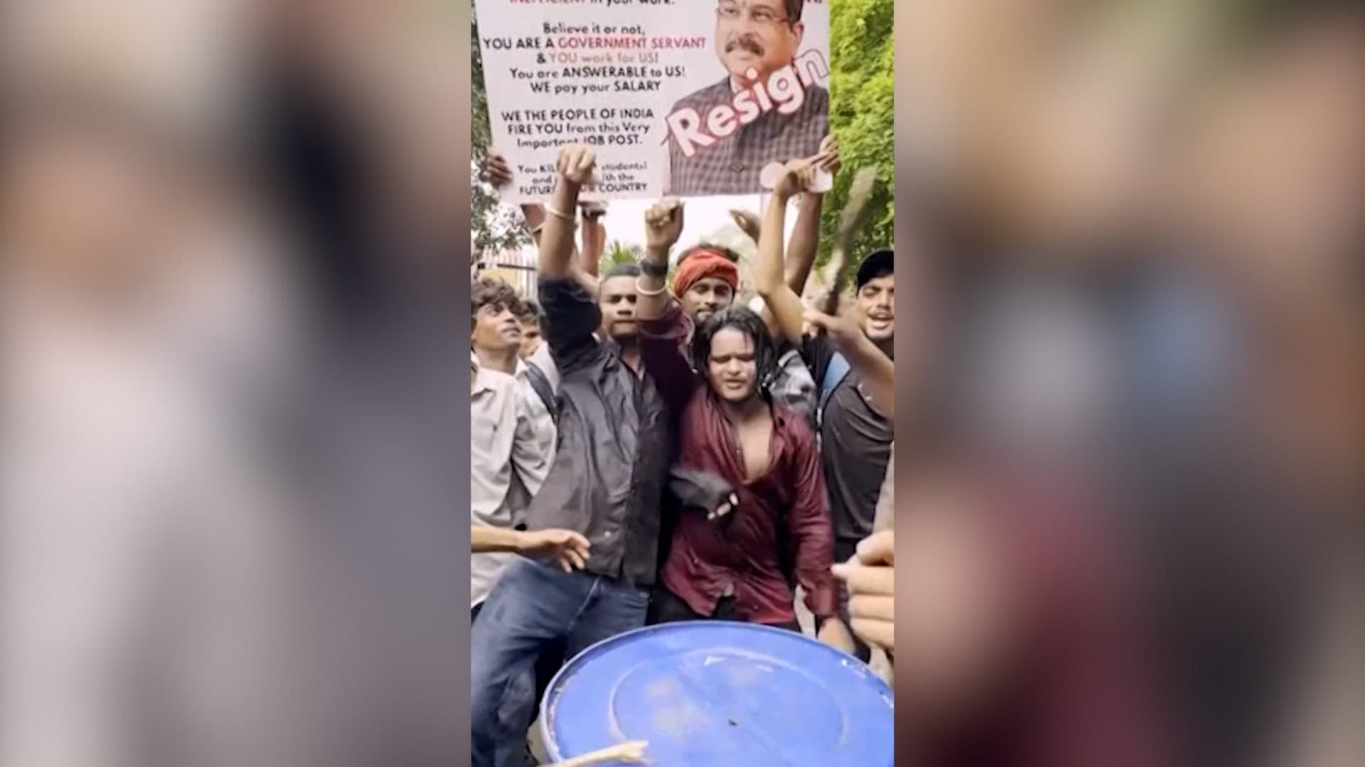 India celebrates after Education Minister's resignation