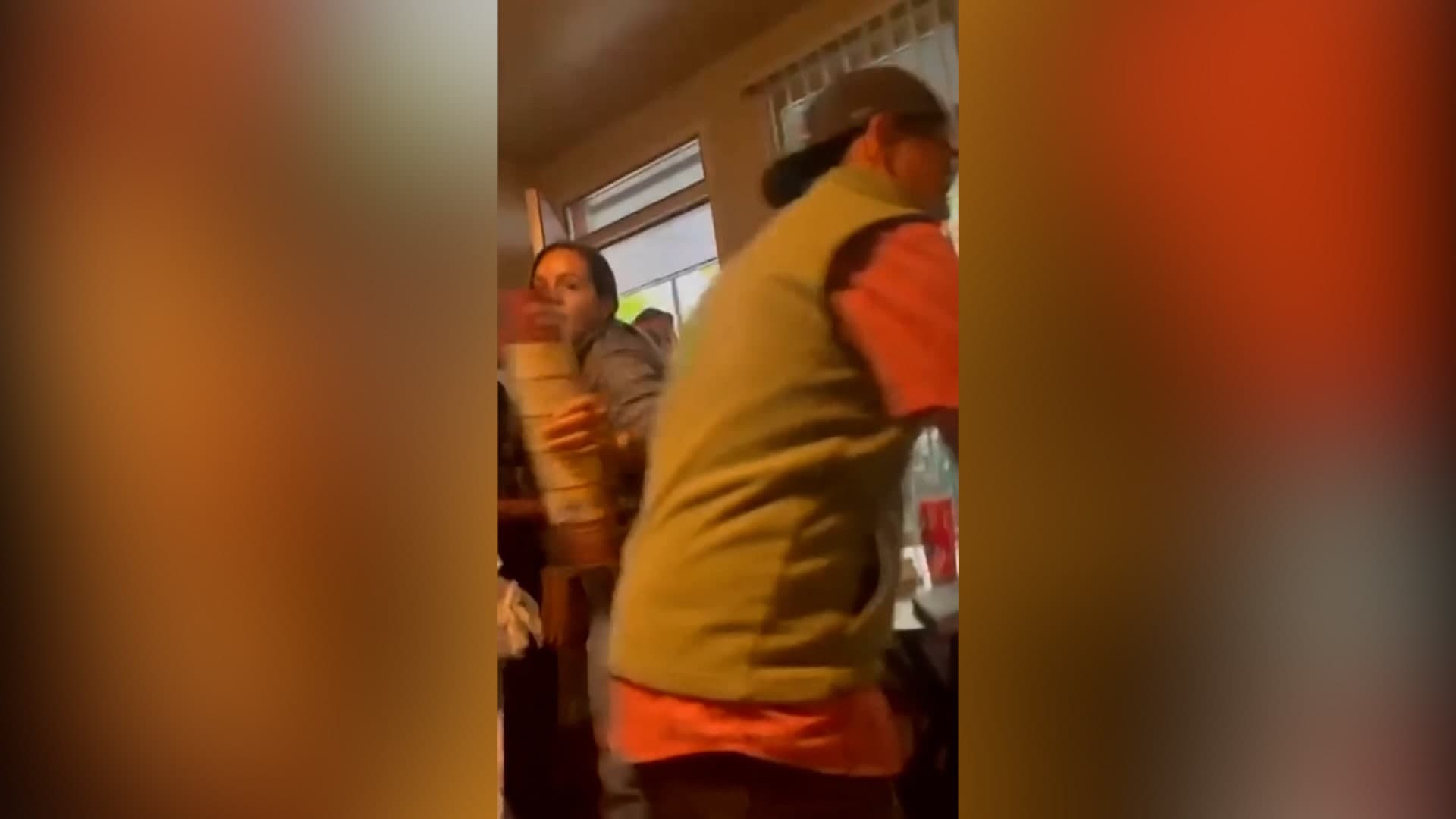 Seattle residents seek shelter from shooting