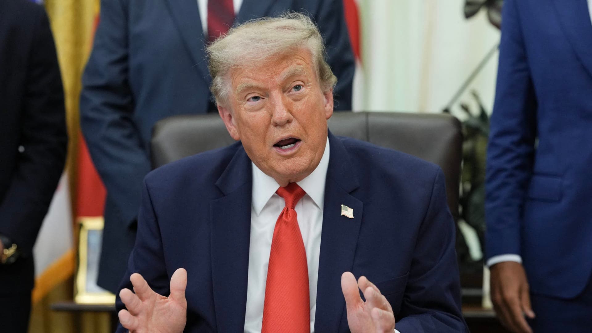 Trump promises strong action against Iran