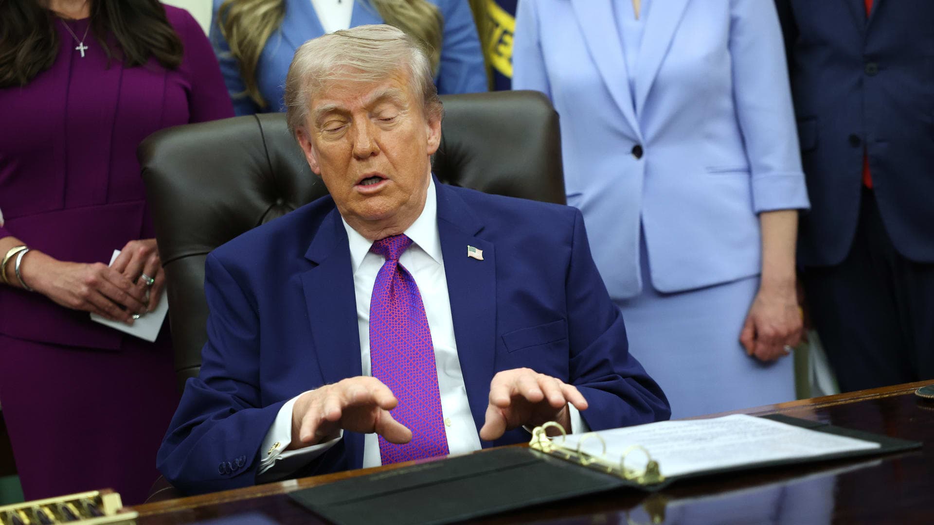 Trump emphasizes Iran accountability amid ceasefire talks