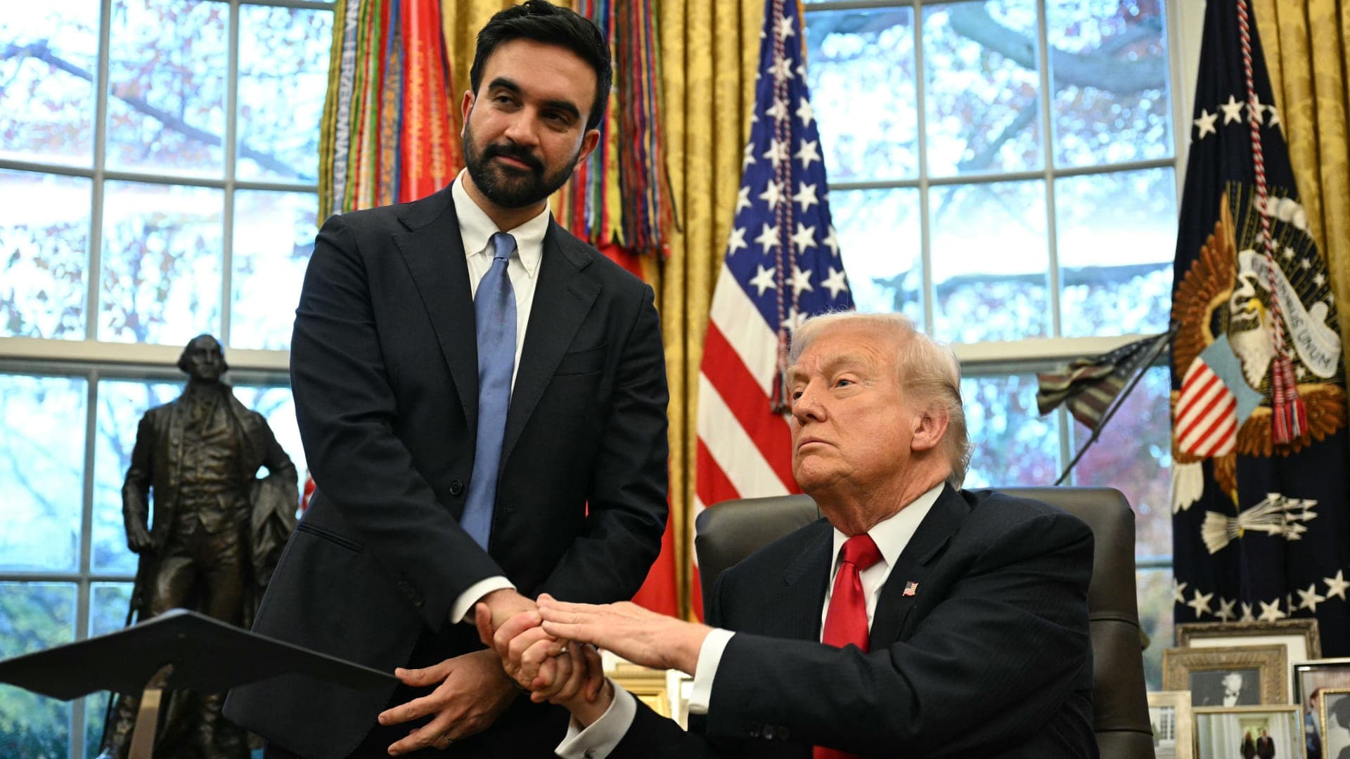 Trump on Mammadani and Netanyahu