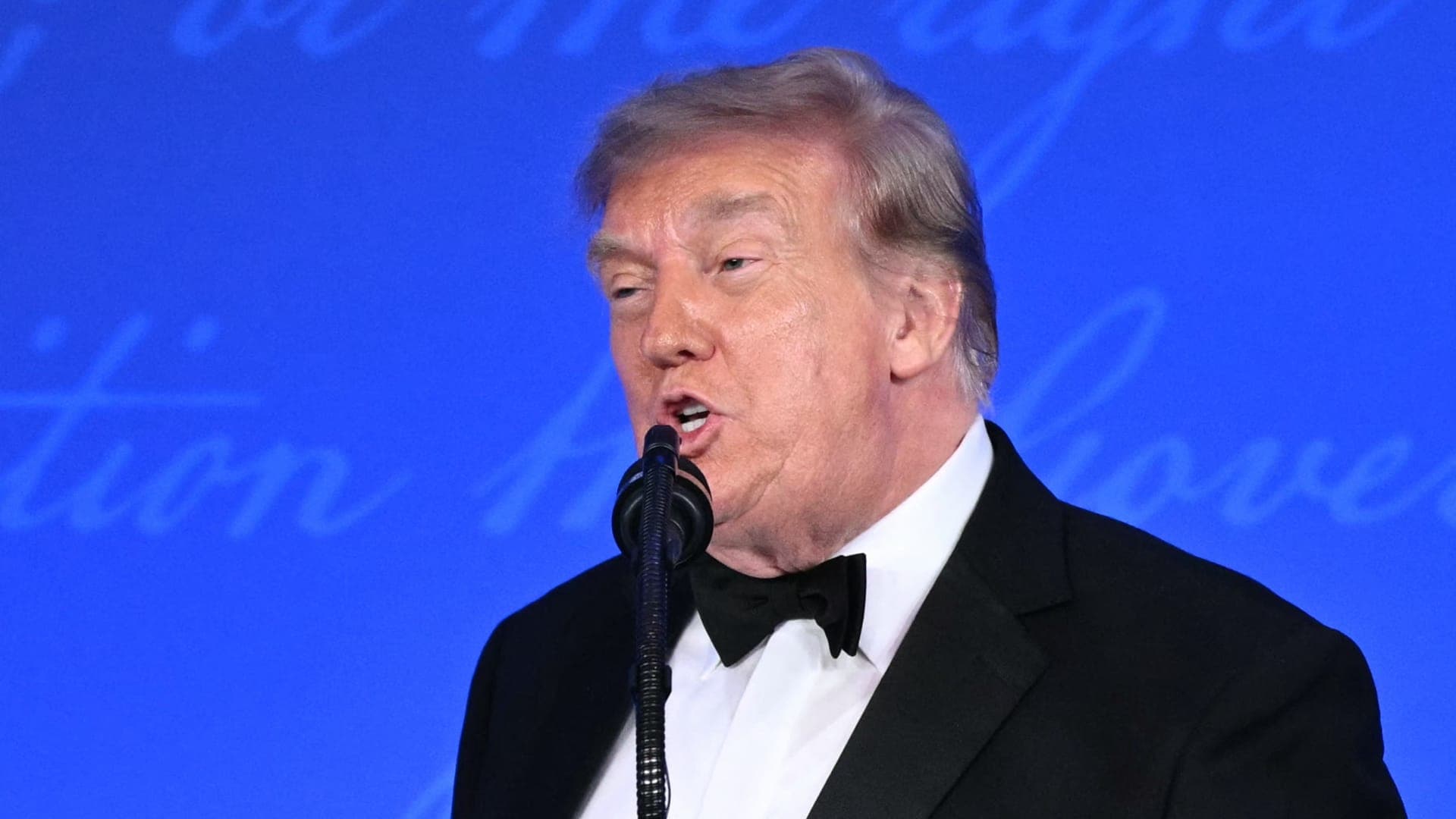 Offensive insults in Trump's White House speech
