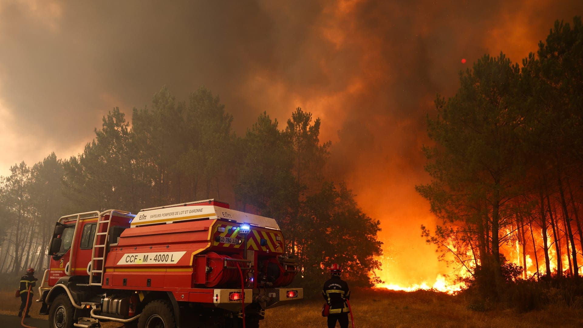 Truth Behind France and Spain Fires
