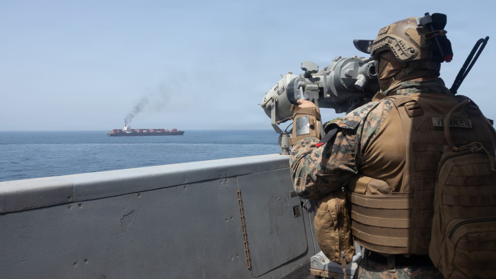 U.S. Military Responds to Islamic Revolutionary Guard Corps’ Claim of Oil Tanker Explosion in the Strait of Hormuz