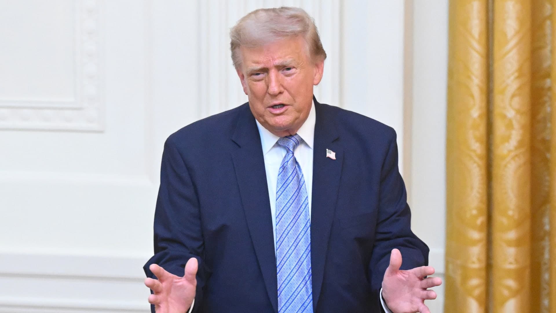 Trump sets Iran response rule