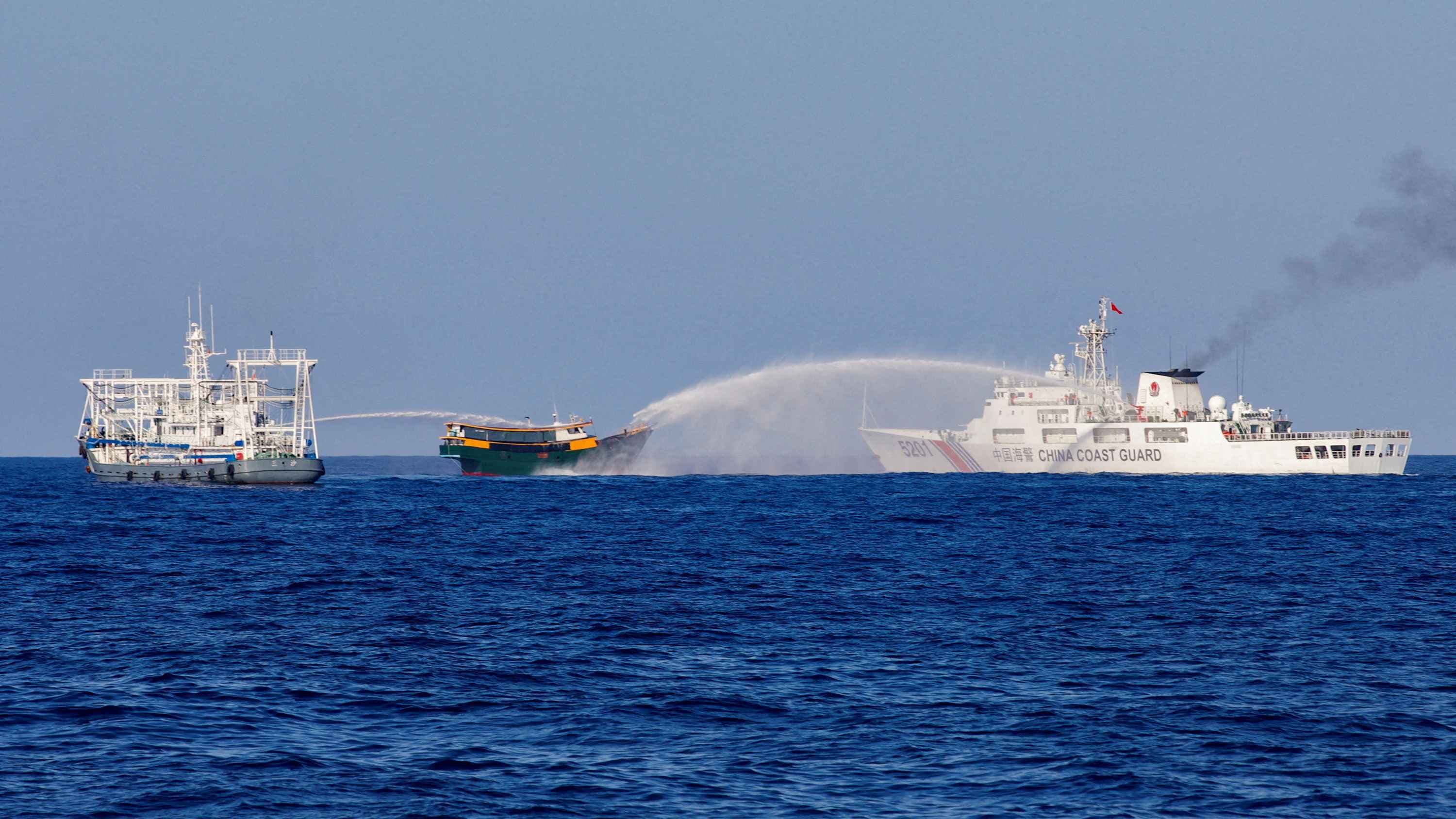 Rescue of 37 from Vietnamese ship in South China Sea