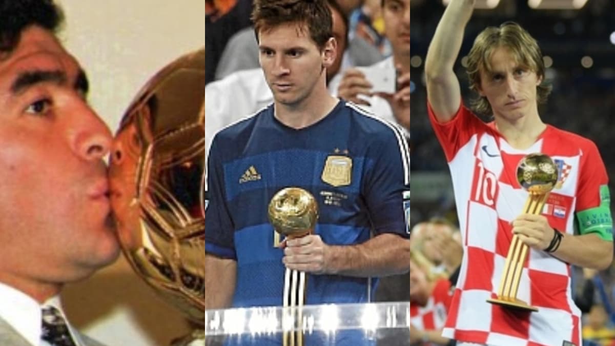 World Cup Golden Ball Recipients