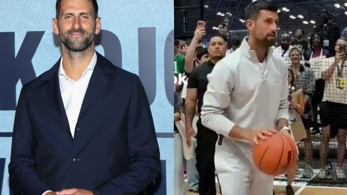Novak Djokovic Shows Smooth Shooting
