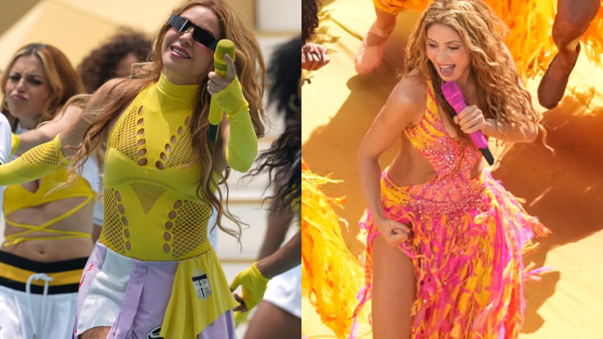 Two Shakiras Compared at World Cup