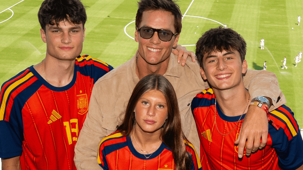 Tom Brady’s Kids and Messi in World Cup