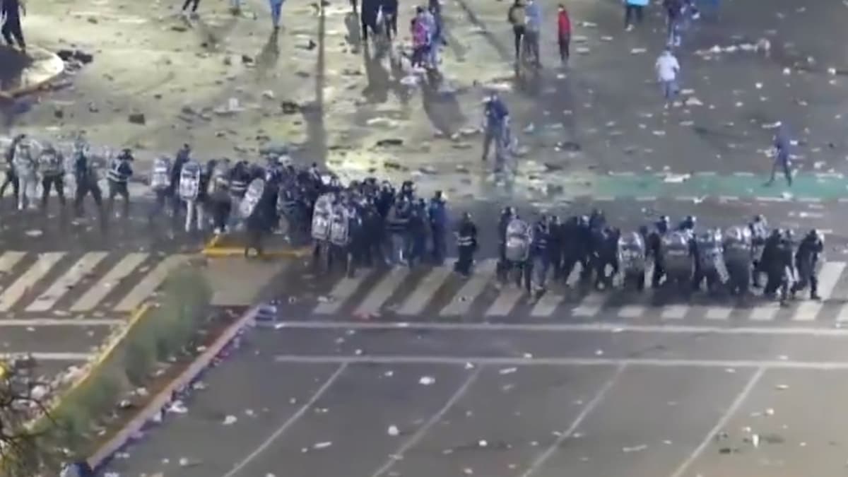 Buenos Aires protests after World Cup loss