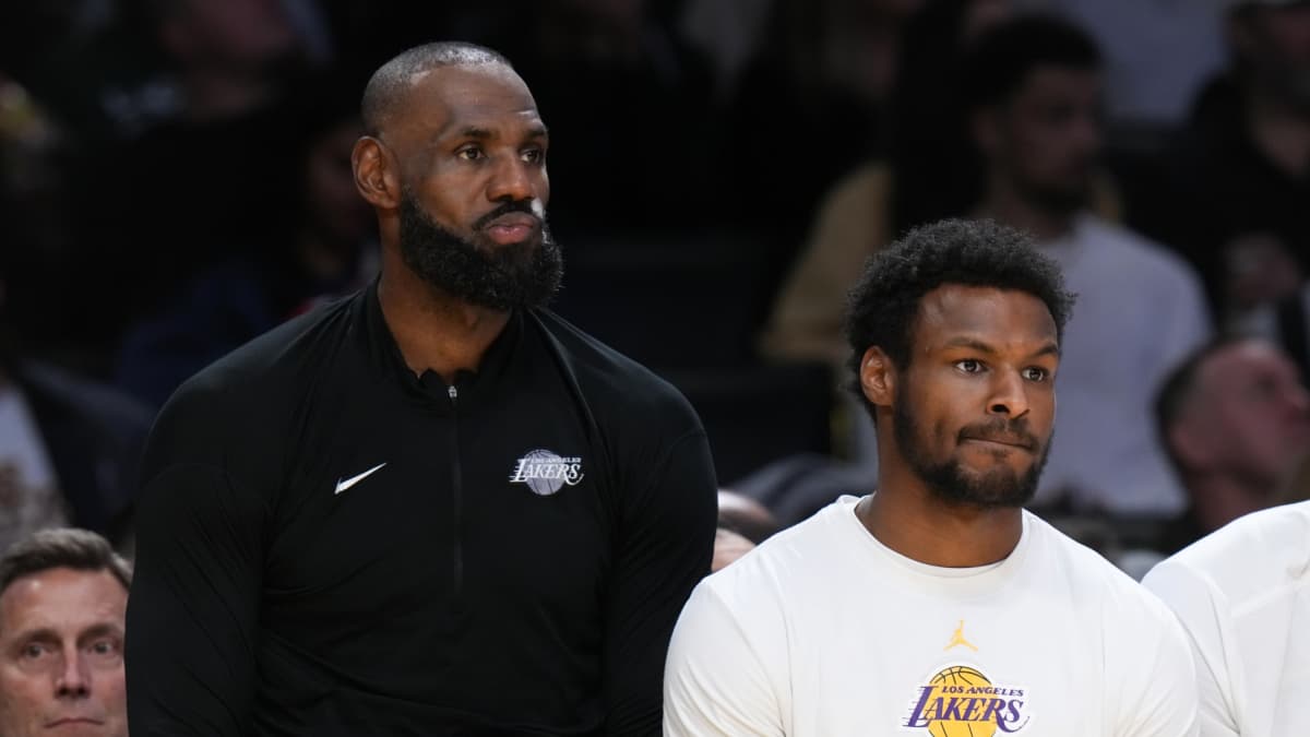 Ex-Lakers champ sees LeBron's exit helping Bronny