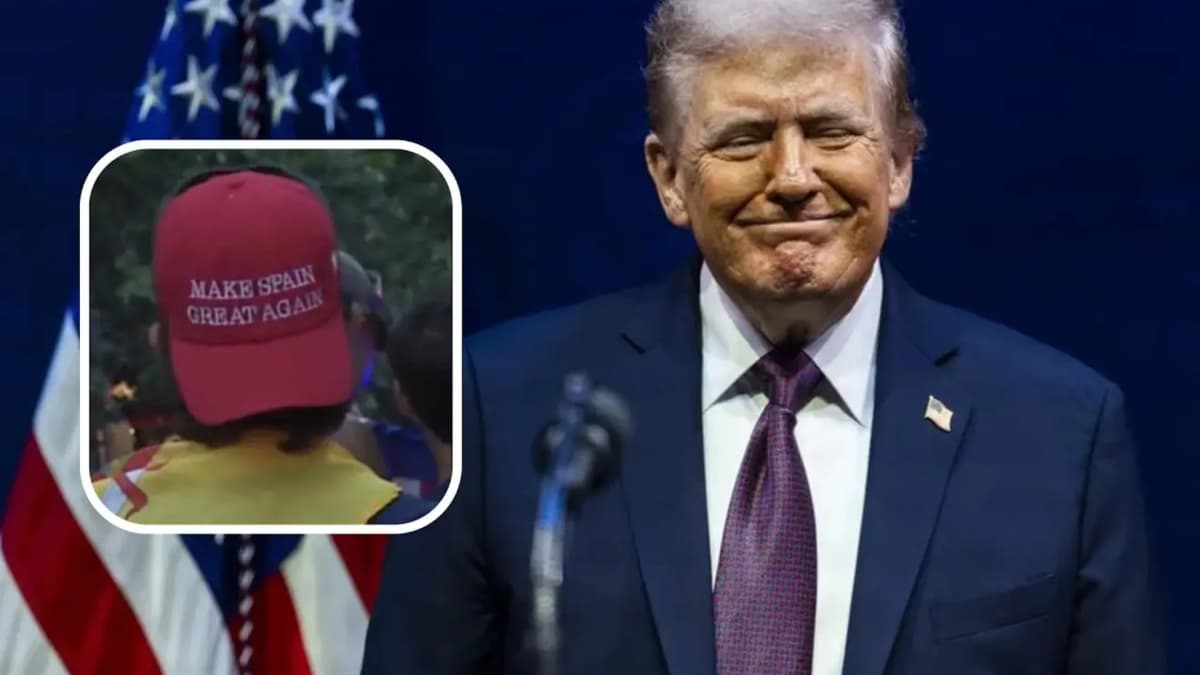 Trump praises Ferran's cap with Make Spain Great Again