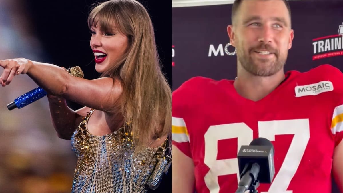 Travis Kelce mentions wife for first time
