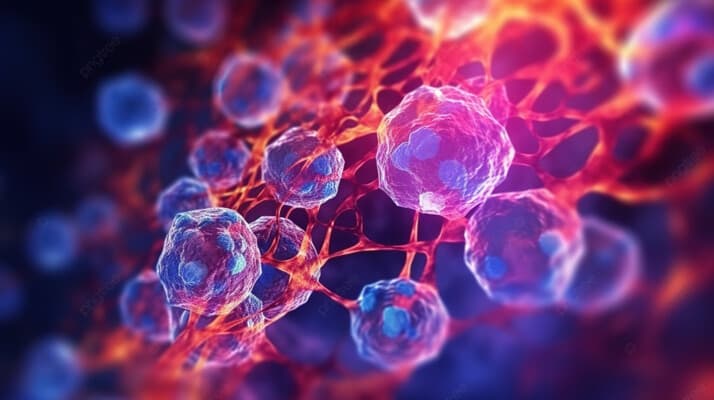 First glimpse inside human cells