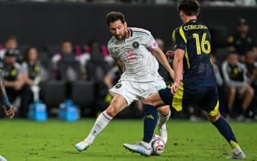 Messi scores versus Nashville