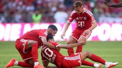 Morning Brief: Musiala injured again as Lyon responds on controversy; Feyenoord and Lyon draw; Mourinho previews Madrid lineup; Eliasim, Sabalenka, and Goff qualify