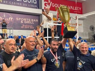Batroun youth team secures second Lebanese volleyball title