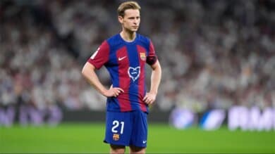 Barcelona plans De Jong's return for Madrid match