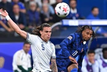 Key moments in France vs Italy