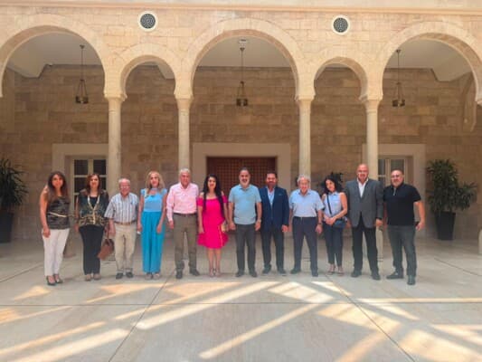 Zahle Mayor and Zefad discuss cooperation