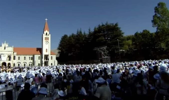 President Aoun attends Patriarch Elias Hoyek beatification in Deirmoun