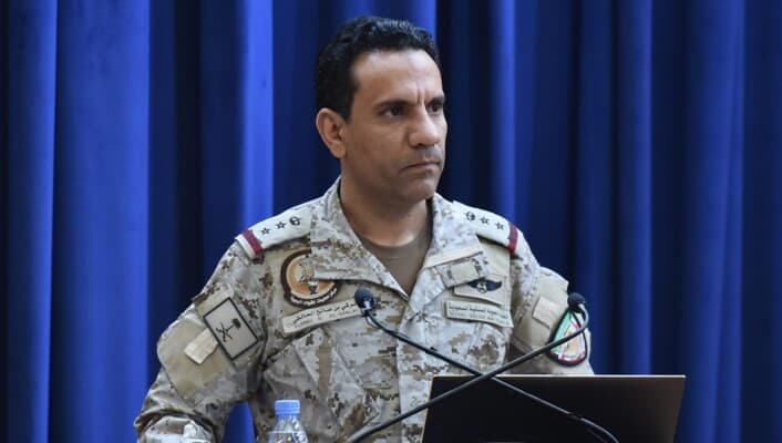 Coalition affirms targeting Houthis military sites