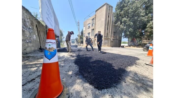 Sidon Municipality Paves and Maintains Streets
