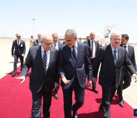 Nawaf Salaam Visits Iraq with Officials