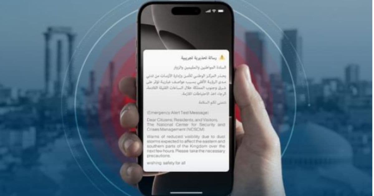 Crises Management tests mobile alert system