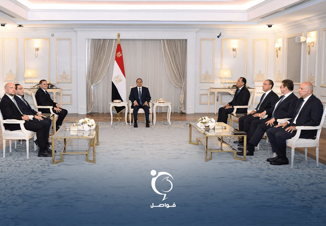 Sisi welcomes Dbeiba, affirms Libya support