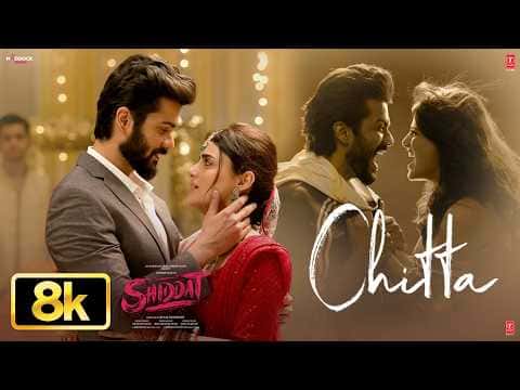 Chitta 8K Full Song Shiddat Sunny Kaushal Radhika Madan