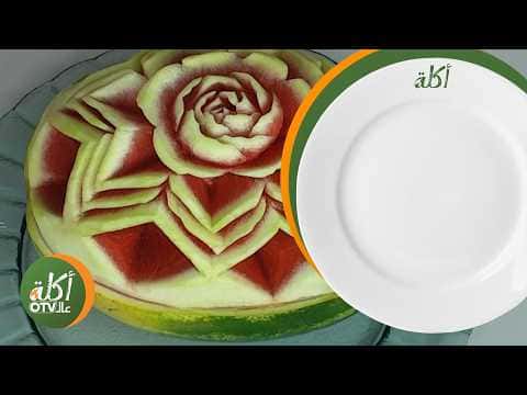 Secrets of watermelon carving on Oktop