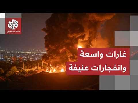US airstrikes near Iranian regions
